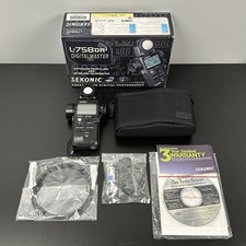 Sekonic L-758DR DigitalMaster medidor de luz perfil de exposição gatilho sem fio comprar usado  Enviando para Brazil