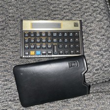 Calculadora financeira e estojo original Hewlett Packard HP 12C - TESTADO E FUNCIONANDO comprar usado  Enviando para Brazil