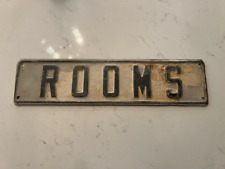 sign vintage rooms for sale  Willoughby