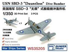 Bombardeiro de mergulho Bunker Studio 1/350 USN SBD-3 “Dauntless” (3 peças) WS35205 comprar usado  Enviando para Brazil