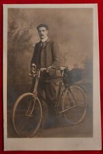 Postal De Ciclismo Hombre Con Bicicleta 1905 comprar usado  Enviando para Brazil