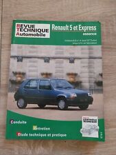REVUE TECHNIQUE Renault 5 Supercinq Express R5 0.9 1.0 1.1 1.2 1.4 TS GTS TSE comprar usado  Enviando para Brazil