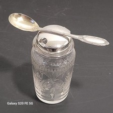 Pot cristal gravé d'occasion  Bourg-Saint-Andéol