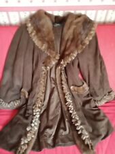 Manteau daim fourrure d'occasion  Genlis