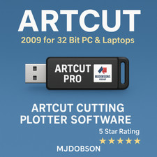 Software de plotter de corte de vinil brilhante ARTCUT 2009 para fazer placas  comprar usado  Enviando para Brazil