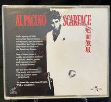 Scarface vcd video for sale  Cheshire