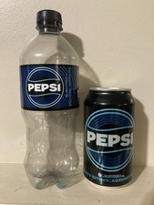 2025 CDN vazio Pepsi elétrico lata de 355 ml e garrafa de 600 ml. Edição limitada. comprar usado  Enviando para Brazil