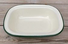 Vintage oval enamel for sale  WIGAN