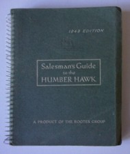 Humber hawk mk.iii for sale  BENFLEET