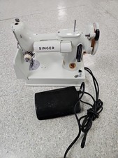 Singer 221k white for sale  DAGENHAM