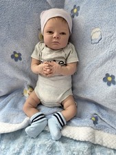 Bebê menino renascido original esgotado descontinuado, enraizado, olhos verdes. Oferta disponível comprar usado  Enviando para Brazil