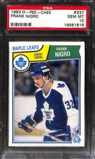 1983 O-PEE-CHEE #337 FRANK NIGRO PSA 10 GEM-MT 19561816  comprar usado  Enviando para Brazil