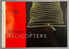 Westland helicopters manufactu for sale  BRIGHTON