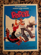 Affiche 1980 popeye d'occasion  Pantin