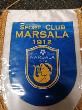 Gagliardetto CALCIO football Banderín Wimpel pennant FANION FLAMULA CLUB Marsala comprar usado  Enviando para Brazil