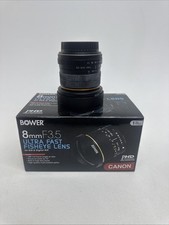 Lente Bower 8mm F3.5 Ultra FastFisheye Canon para SLR e SLR Digital PHD PRO HD comprar usado  Enviando para Brazil