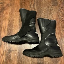 Botas de motocicleta Davos Rocket masculinas tamanho 11 couro preto Dry-Tech impermeáveis comprar usado  Enviando para Brazil
