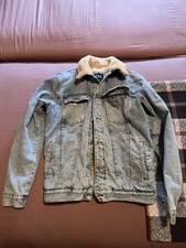 Zara jeansjacke teddyfell gebraucht kaufen  Deiningen