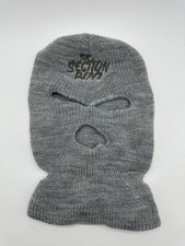 Máscara de Balaclava Vintage The Section Meninos - Malha Cinza Reino Unido Broca Grime Rap Colecionável comprar usado  Enviando para Brazil