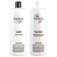 Nioxin System 1 Cleanser Szampon i odżywka do terapii skóry głowy Duo 33,8 Oz na sprzedaż  Wysyłka do Poland