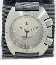 Relógio masculino Calvin Klein quartzo prata K12101 comprar usado  Enviando para Brazil