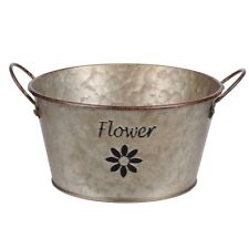 Metal flower pot d'occasion  Expédié en Belgium