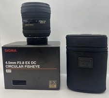 Sigma 4.5mm F/2.8 EX DC CIRCULAR OLHO DE PEIXE para Nikon AF - Excelente Estado, usado comprar usado  Enviando para Brazil