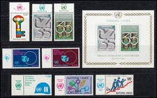 88-95 UNO Genf Jahrgang 1980 komplett - mit TAB, postfrisch comprar usado  Enviando para Brazil