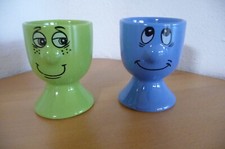 Eierbecher lustige gesichter gebraucht kaufen  Linnich