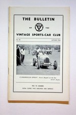 Usado, Bulletin of the Vintage Sports-Car Club Magazine Sep 1964 VG/FN 5.0 Low Grade comprar usado Usado, Bulletin of the Vintage Sports-Car Club Magazine Sep 1964 VG/FN 5.0 Low Grade comprar usado  Enviando para Brazil