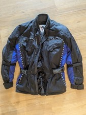 Textil motorradjacke schwarz gebraucht kaufen  Norderstedt