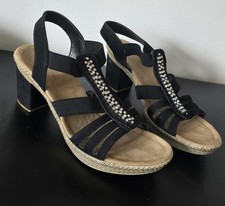Rieker sandalen plateau gebraucht kaufen  Bad Oeynhausen