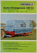 Prospectus brochure mengele d'occasion  Expédié en Belgium