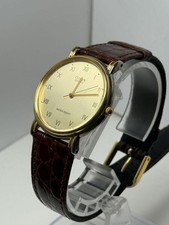 Citizen Quartz 6031 Series 1994 relógio social junho marrom dourado resistente à água usado comprar usado  Enviando para Brazil