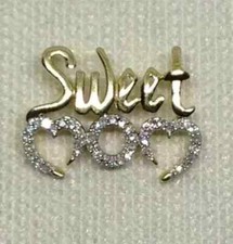 Pingente redondo 1 quilate criado em laboratório diamante personalizado mãe doce folheado a ouro amarelo 14K comprar usado  Enviando para Brazil