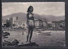 Cartolina rapallo sirena usato  Italia