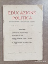 Educazione politica organo usato  Due Carrare