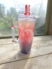 Usado, Copo copo copo de viagem WAWA 24 oz acrílico com tampa ombre de palha cabo frio quente comprar usado  Enviando para Brazil