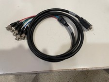 Adaptador 6 pés VGA DB15 RGB macho para 5 BNC macho cabo breakout - NOS comprar usado  Enviando para Brazil