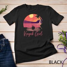 Camiseta unissex feminina caiaque esporte ao ar livre canoa pôr do sol caiaque comprar usado  Enviando para Brazil