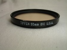 Tiffen 55mm 81c for sale  Wilsonville
