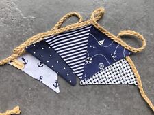 Nautical handmade fabric for sale  CANNOCK