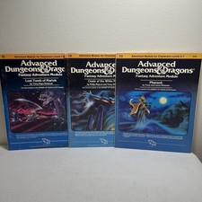 TSR ADVANCED DUNGEONS & DRAGONS AD&D - Lote de 3: I3-I5 comprar usado TSR ADVANCED DUNGEONS & DRAGONS AD&D - Lote de 3: I3-I5 comprar usado  Enviando para Brazil
