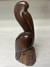 Escultura de arte popular esculpida à mão em madeira de ferro vintage pelicano MCM modernista comprar usado  Enviando para Brazil