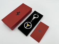 CHAVEIRO DE VOLANTE FERRARI CLASSIC | PRATA MACIÇA 925 | PORTACHIAVI | LOGOTIPO comprar usado  Enviando para Brazil