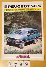Peugeot 505 break d'occasion  Meyzieu