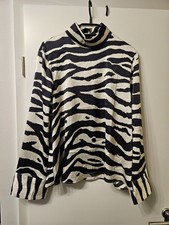 Bluse schwarz beige gebraucht kaufen  Essen
