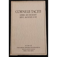 Cornelii taciti libri usato  Alessandria