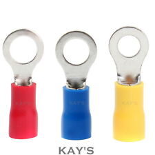 TERMINAIS ELÉTRICOS CONECTOR TERMINAL CRIMPAGEM ANEL ISOLADO VERMELHO/AZUL/AMARELO comprar usado  Enviando para Brazil