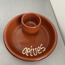 Terracotta olive dish for sale  SOUTHEND-ON-SEA